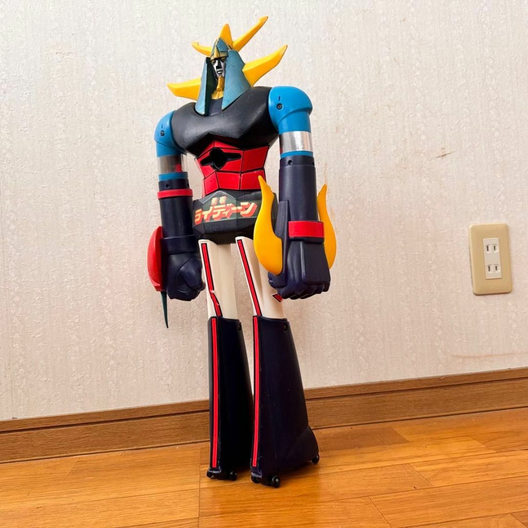 勇者ライディーン 当時物 ポピー ソフビ ジャンボマシンダー 高 勇者ライディーン 当時物 ポピー ソフビ ジャンボマシンダー 高