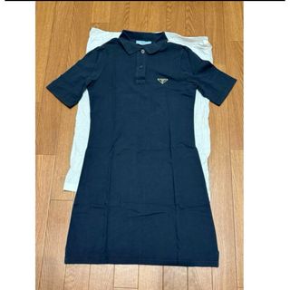 PRADA - PRADA プラダ ワンピース 38(S位) ベージュ 【古着 PRADA - PRADA プラダ ワンピース 38(S位) ベージュ 【古着