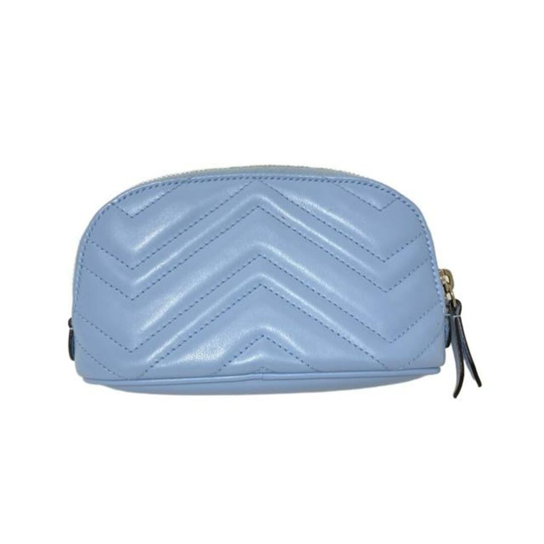 GUCCI - GUCCI(グッチ) ポーチ GGマーモント 625544 ライト GUCCI - GUCCI(グッチ) ポーチ GGマーモント 625544 ライト