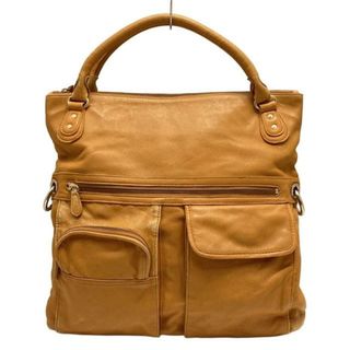 ラシット(Russet)のrusset(ラシット) ハンドバッグ - ライトブラウン レザー(ハンドバッグ)