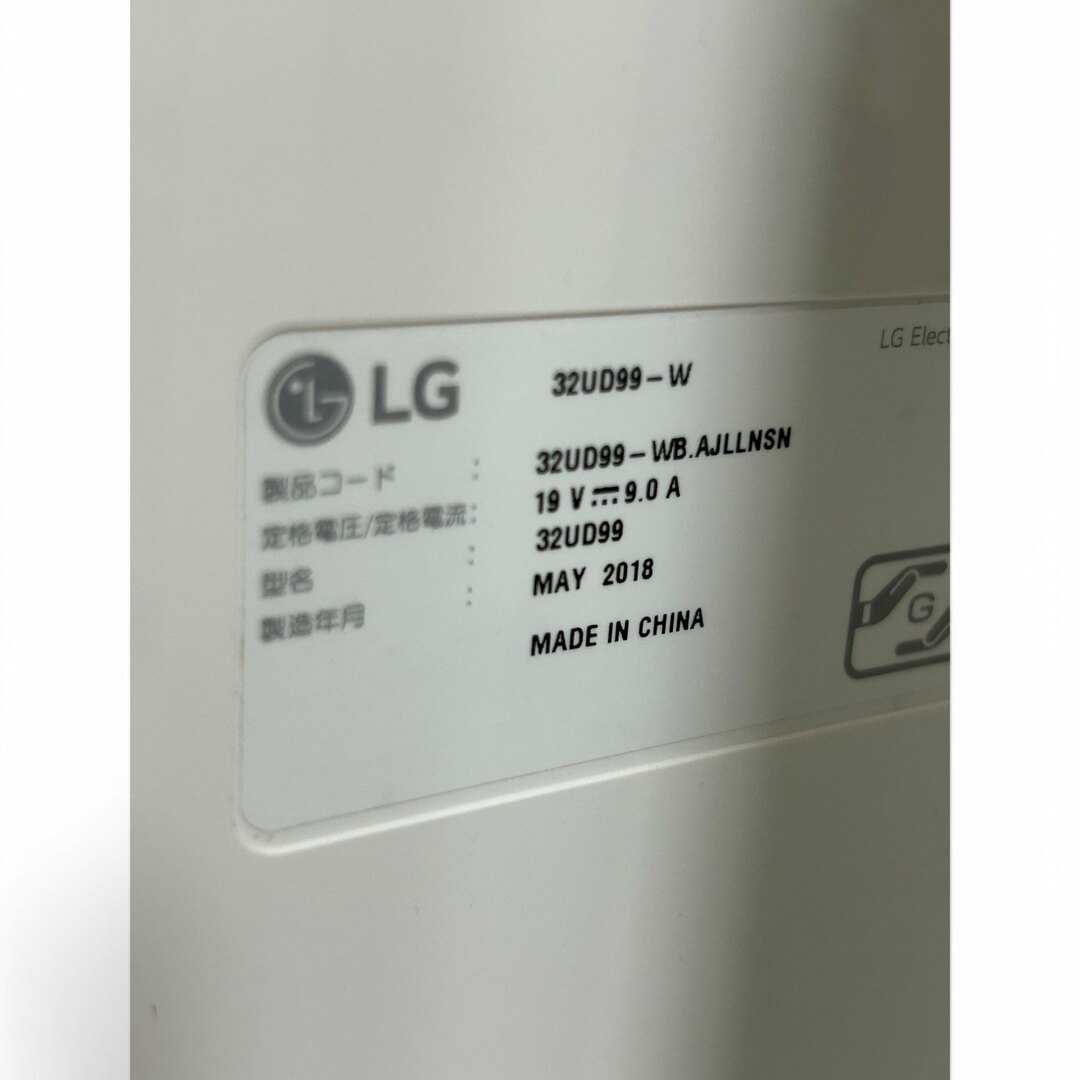LG Electronics - ☆ エルジーLG モニター ディスプレイ 32UD99 LG Electronics - ☆ エルジーLG モニター ディスプレイ 32UD99