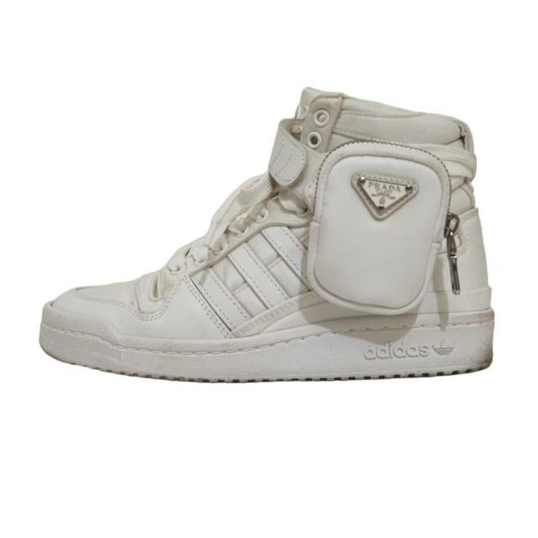 PRADA - PRADA(プラダ) スニーカー 22.5 レディース - 白 PRADA - PRADA(プラダ) スニーカー 22.5 レディース - 白