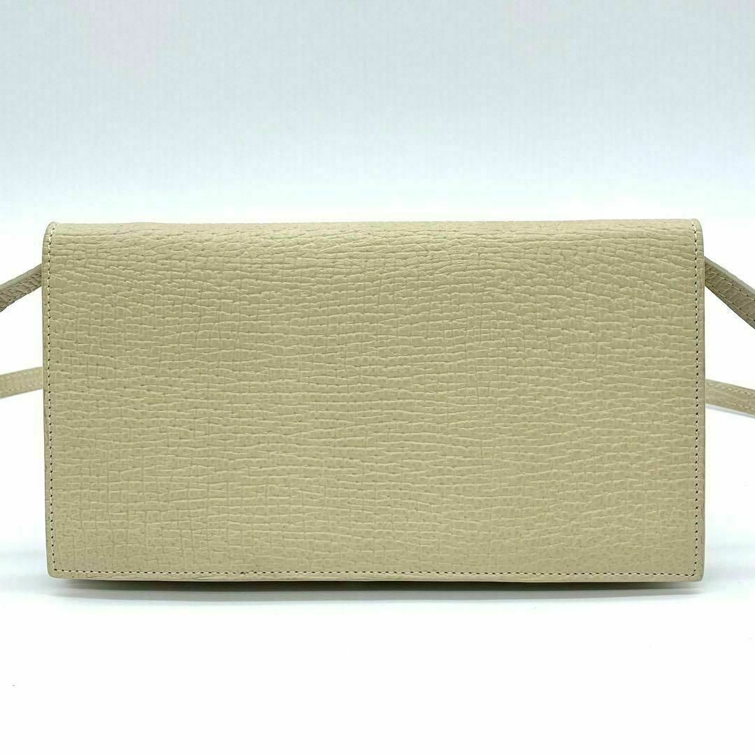 LOEWE - LOEWE ロエベ ショルダーバッグ 長財布 アイボリー LOEWE - LOEWE ロエベ ショルダーバッグ 長財布 アイボリー