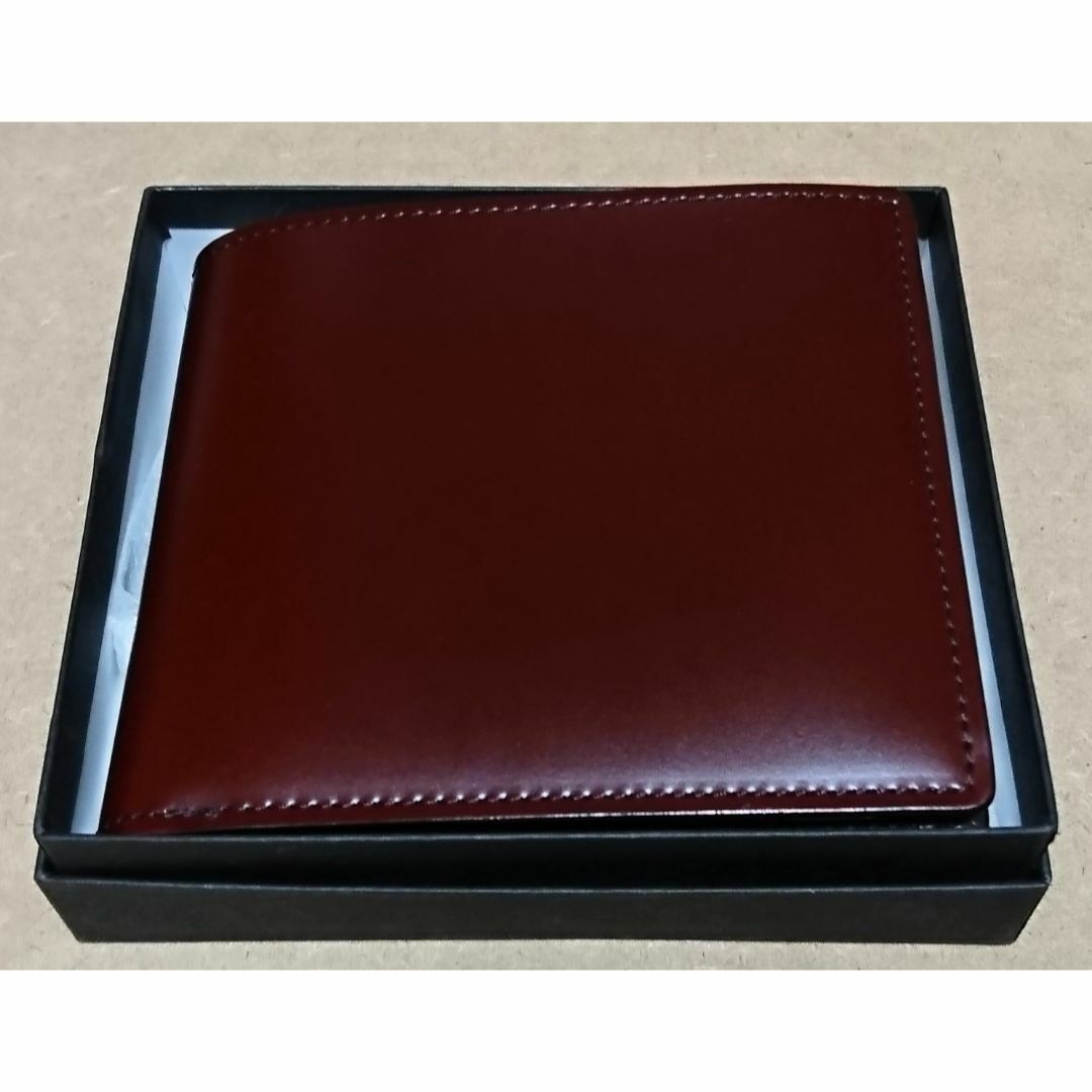 未使用 ソメス（ＳOMES） コードバン 二つ折り財布 箱入り