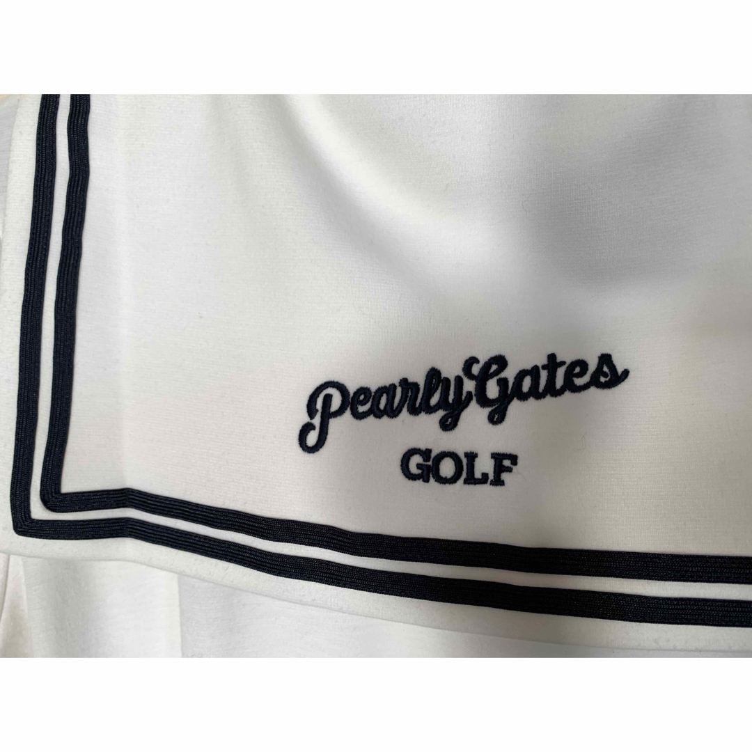 PEARLY GATES - 【新品タグ付き】訳ありPEARLY GATES セーラー襟 PEARLY GATES - 【新品タグ付き】訳ありPEARLY GATES セーラー襟