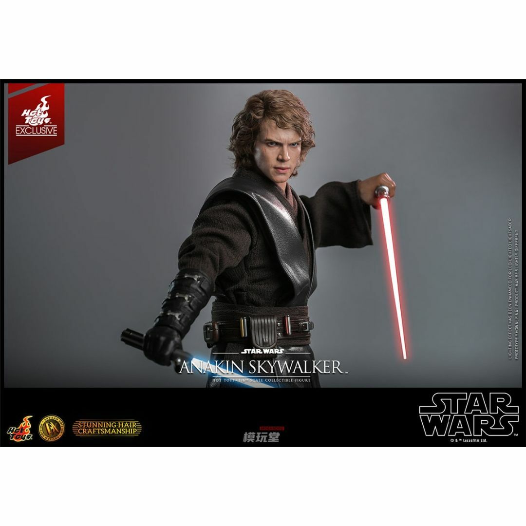 ホットトイズ 1/6 アナキン スカイウォーカー DX34AE 植毛限定版 ホットトイズ 1/6 アナキン スカイウォーカー DX34AE 植毛限定版