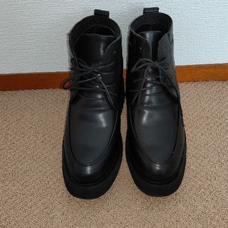 シークレットシューズ 靴のサイズ25.0cm 高さ16cmアップ kk1-160(その他)