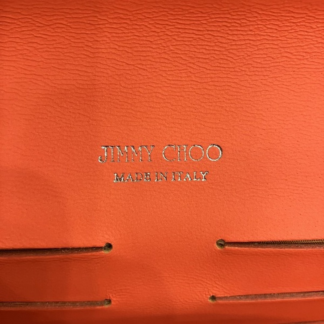 JIMMY CHOO - ジミーチュウ チェーンハンドル付き クラッチ JIMMY CHOO - ジミーチュウ チェーンハンドル付き クラッチ