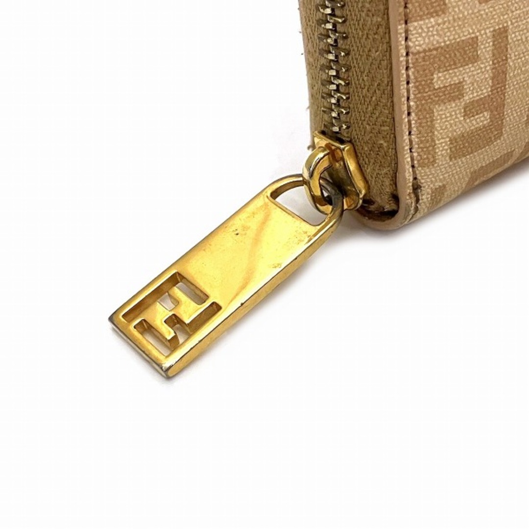 FENDI - フェンディ FENDI ズッキーノ ラウンドファスナー FENDI - フェンディ FENDI ズッキーノ ラウンドファスナー