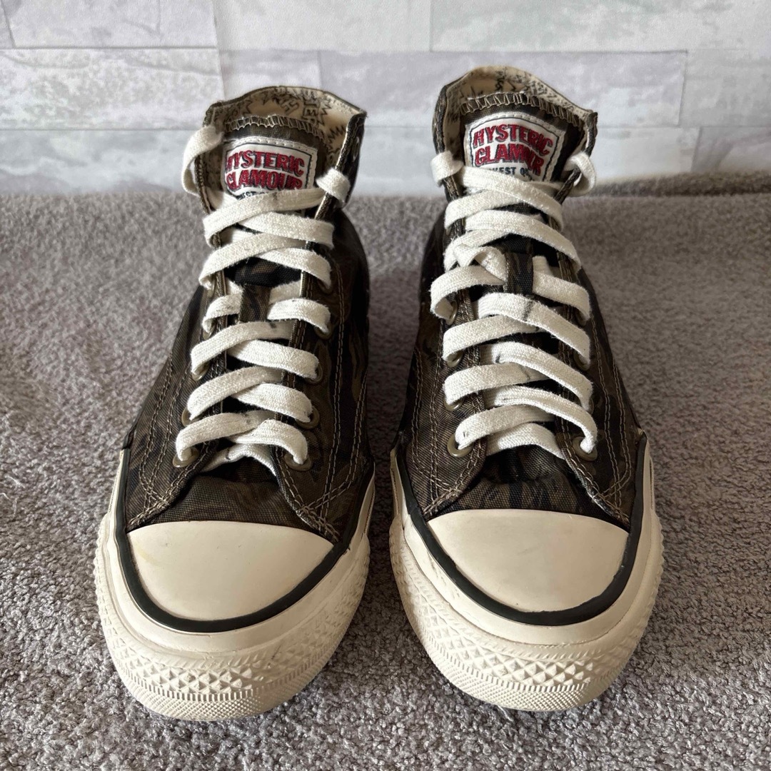 HYSTERIC GLAMOUR - HYSTERIC GLAMOUR ハイカットスニーカー HYSTERIC GLAMOUR - HYSTERIC GLAMOUR ハイカットスニーカー