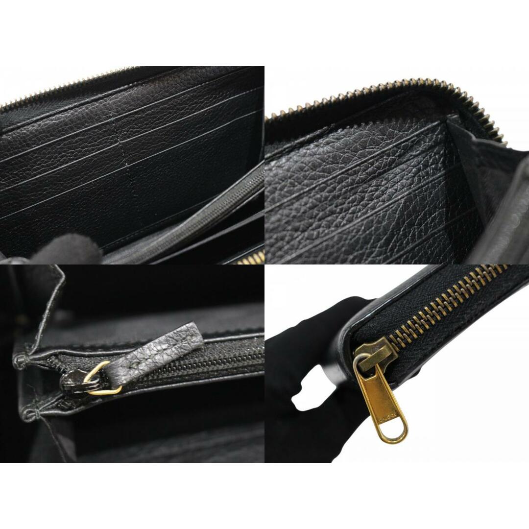 GUCCI - 【箱・布袋あり】GUCCI グッチ ロゴプリントラウンド GUCCI - 【箱・布袋あり】GUCCI グッチ ロゴプリントラウンド