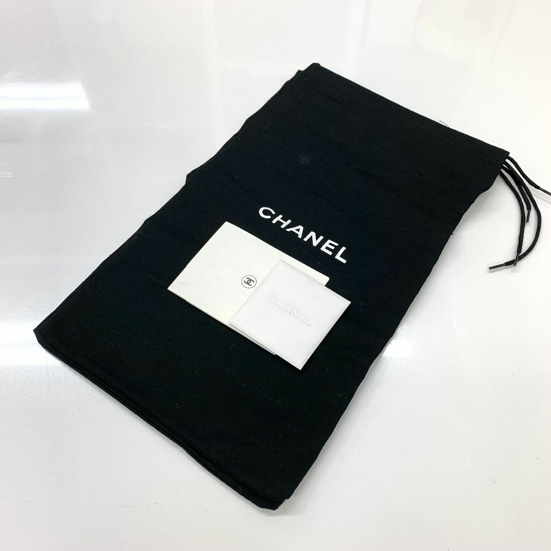 CHANEL - 6814 シャネル ココマーク レザー オープントゥ CHANEL - 6814 シャネル ココマーク レザー オープントゥ