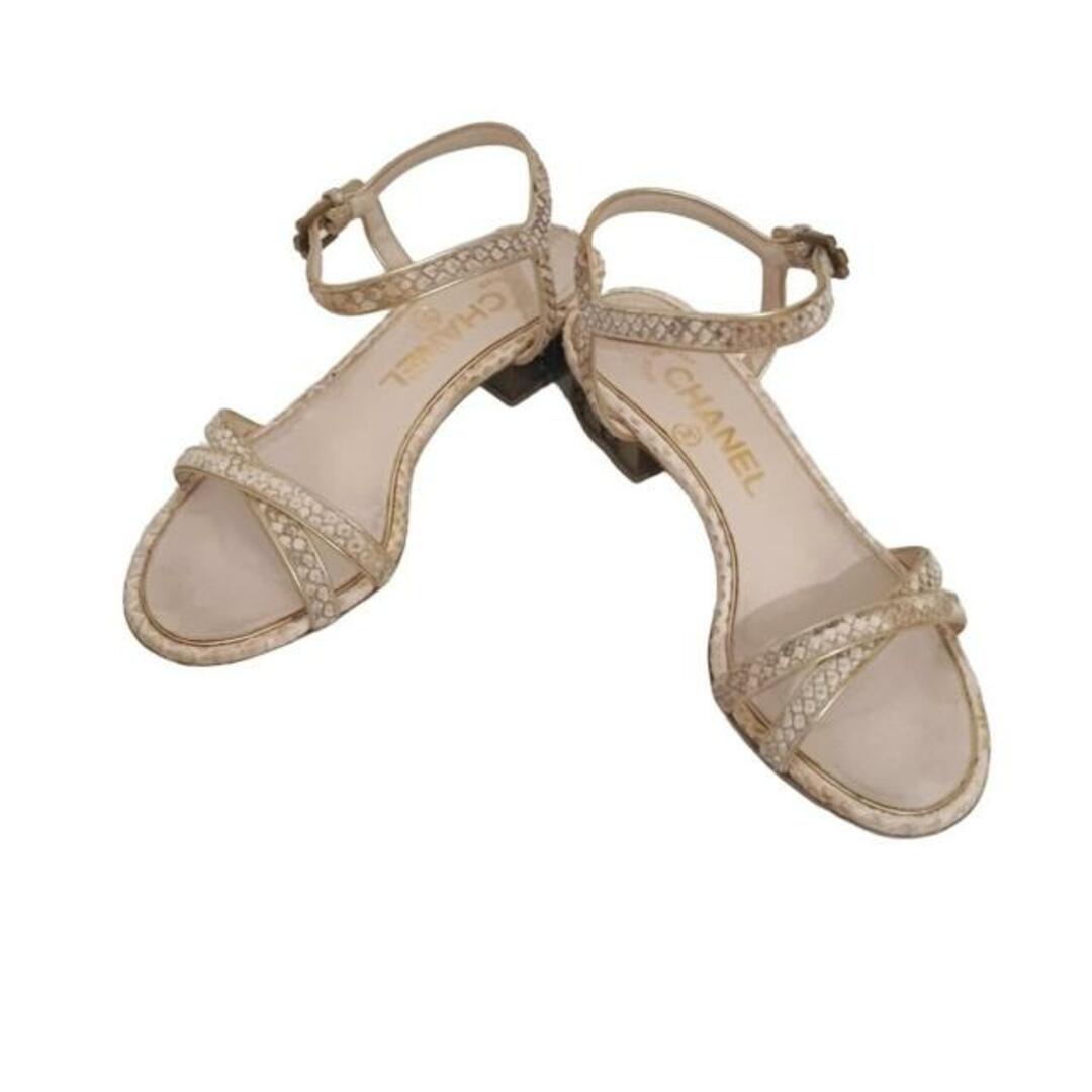 CHANEL - CHANEL(シャネル) サンダル 34 1/2 C レディース CHANEL - CHANEL(シャネル) サンダル 34 1/2 C レディース