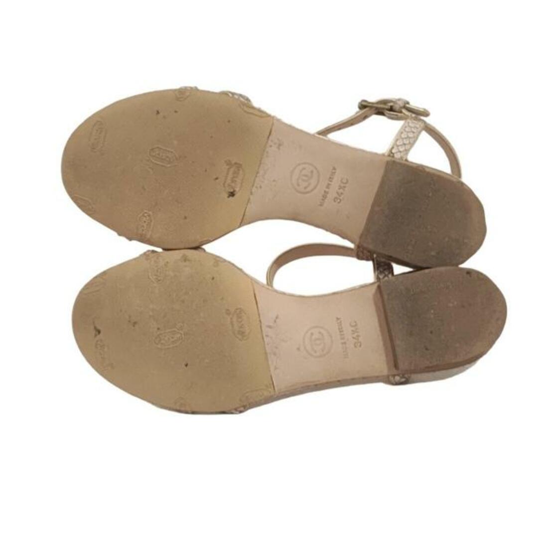 CHANEL - CHANEL(シャネル) サンダル 34 1/2 C レディース CHANEL - CHANEL(シャネル) サンダル 34 1/2 C レディース