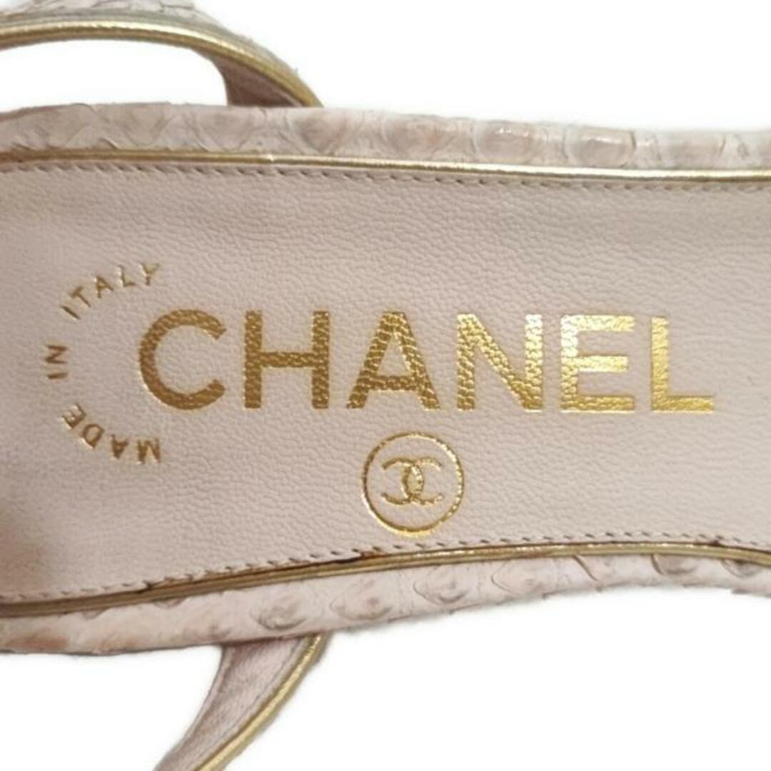 CHANEL - CHANEL(シャネル) サンダル 34 1/2 C レディース CHANEL - CHANEL(シャネル) サンダル 34 1/2 C レディース