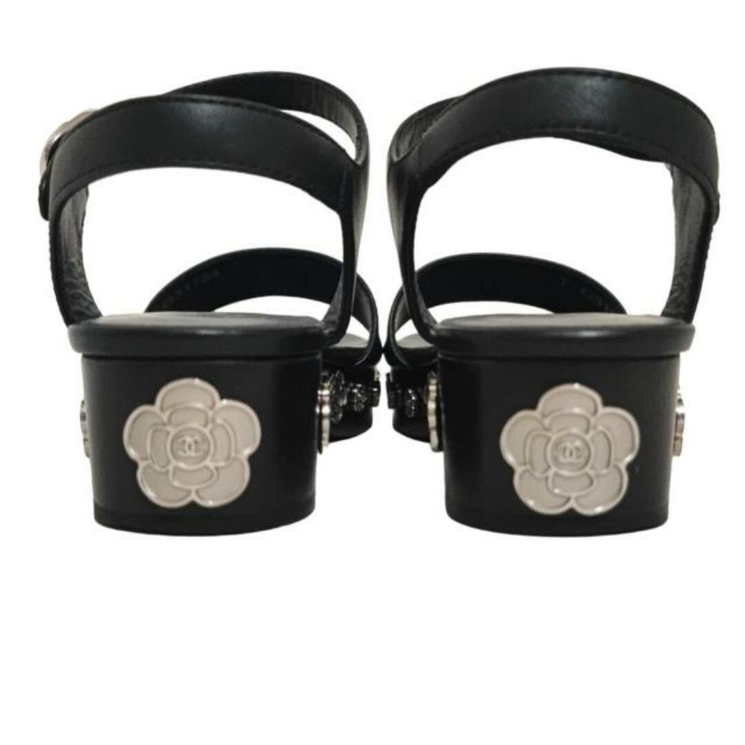 CHANEL - CHANEL(シャネル) サンダル 36 レディース - G31754 黒 CHANEL - CHANEL(シャネル) サンダル 36 レディース - G31754 黒