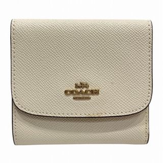 コーチ(COACH)のコーチ COACH F87588 レザー 3つ折り財布 レディース 送料無料 【中古】【あす楽】(財布)