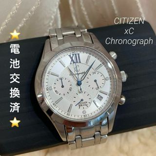 CITIZEN - ✴美品稼働品 シチズン xC 電波ソーラー スクエア型 CITIZEN - ✴美品稼働品 シチズン xC 電波ソーラー スクエア型