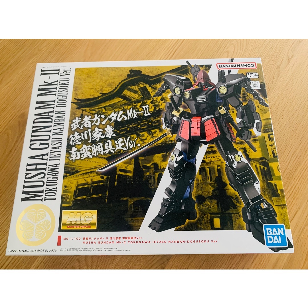 BANDAI - MG 1/100 武者ガンダムMk-II 徳川家康 南蛮胴具足Ver.新品未開封