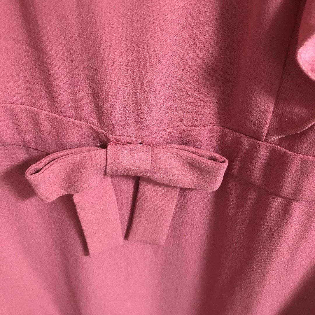 RED VALENTINO - レッドヴァレンティノ くすみピンク ワンピース RED VALENTINO - レッドヴァレンティノ くすみピンク ワンピース