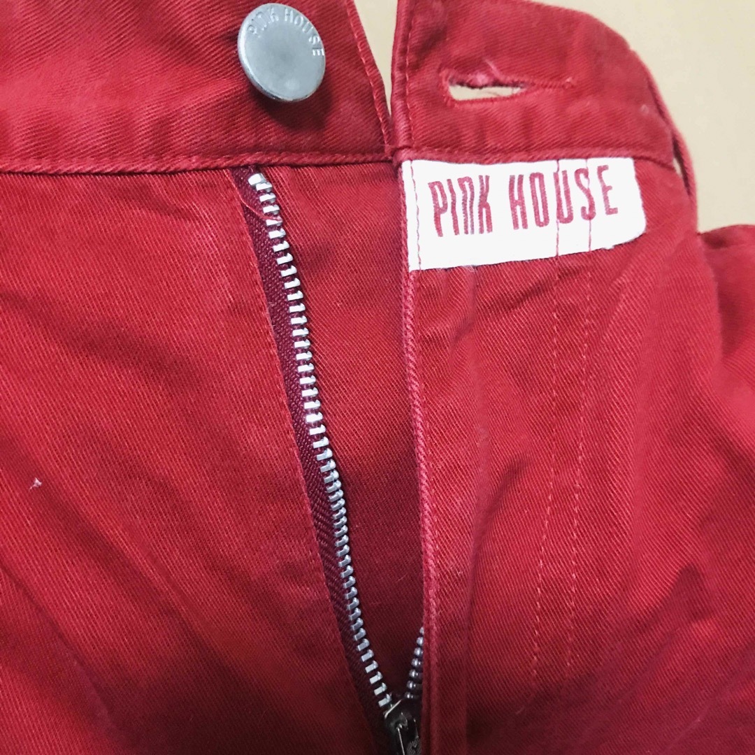 PINK HOUSE - ピンクハウス レア キューピー 赤 ジーンズの通販 PINK HOUSE - ピンクハウス レア キューピー 赤 ジーンズの通販