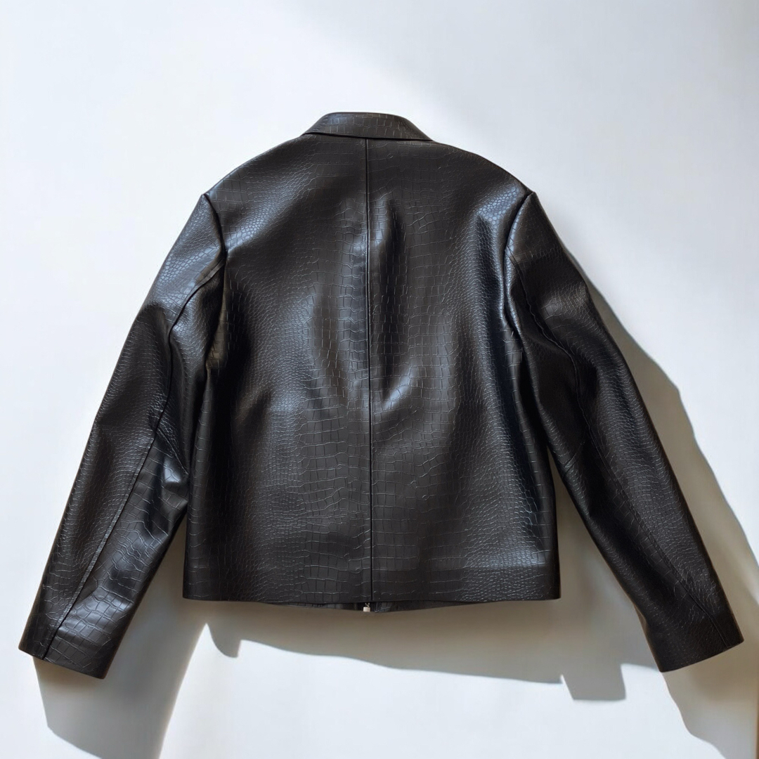 ZARA - 美品✨ZARA ザラ ライダース 合皮 レザー ジャケット ZARA - 美品✨ZARA ザラ ライダース 合皮 レザー ジャケット