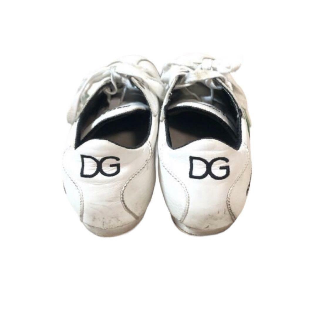DOLCE&GABBANA - ドルチェ&ガッバーナ レザースニーカー 6 DOLCE&GABBANA - ドルチェ&ガッバーナ レザースニーカー 6
