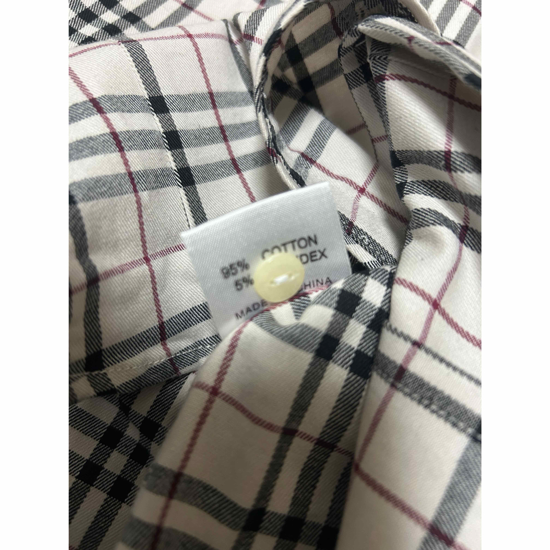BURBERRY - 美品 レディース Lサイズ 長袖シャツ バーバリー BURBERRY - 美品 レディース Lサイズ 長袖シャツ バーバリー