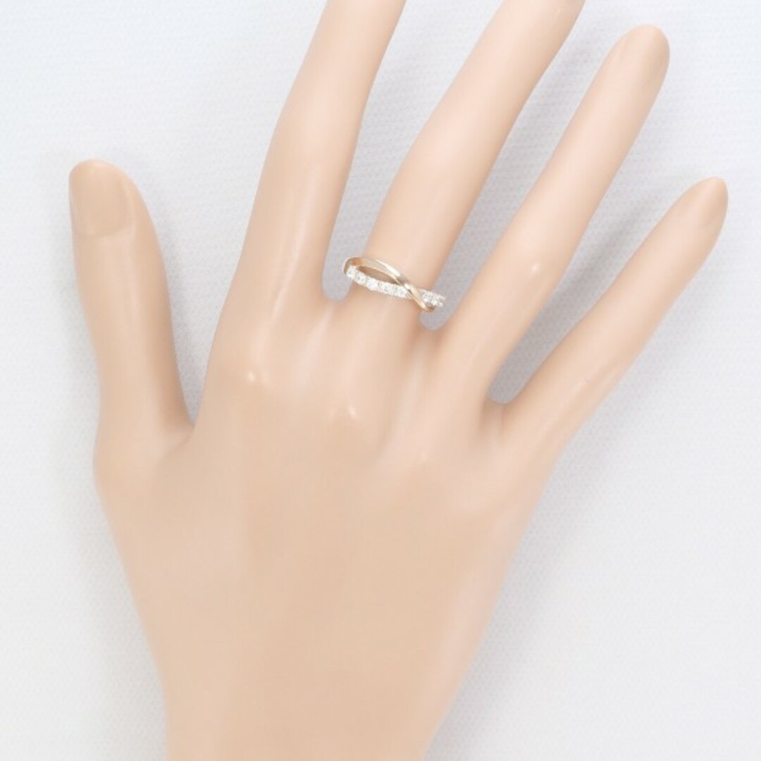 STAR JEWELRY - スタージュエリー K18PG シルバー リング 指輪 8 STAR JEWELRY - スタージュエリー K18PG シルバー リング 指輪 8