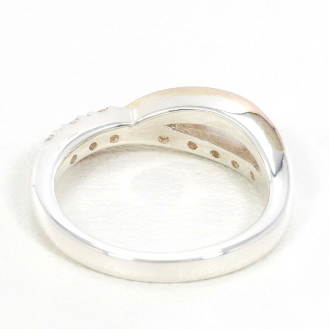 STAR JEWELRY - スタージュエリー K18PG シルバー リング 指輪 8 STAR JEWELRY - スタージュエリー K18PG シルバー リング 指輪 8