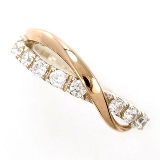 STAR JEWELRY - スタージュエリー K18PG シルバー リング 指輪 8 STAR JEWELRY - スタージュエリー K18PG シルバー リング 指輪 8