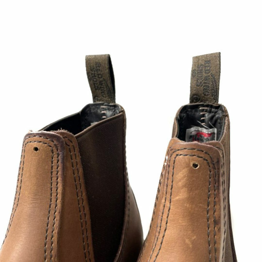 REDWING - レッドウィング サイドゴアブーツ レザー 本革(25.0cm REDWING - レッドウィング サイドゴアブーツ レザー 本革(25.0cm