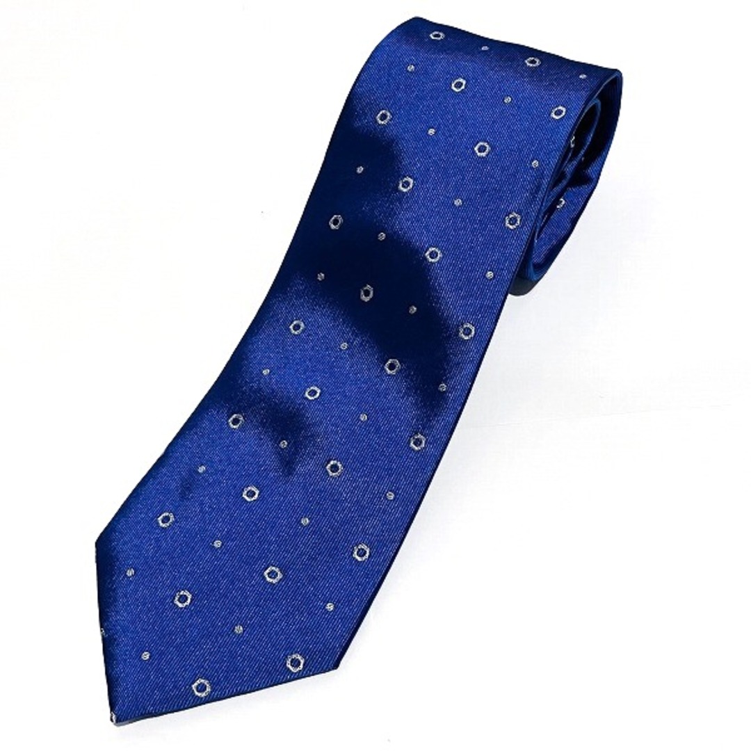 Dunhill - ダンヒル DU21FPTW1G0431R ブルー シルク ファッション小物 ネクタイ メンズ 送料無料 【中古】【あす楽】