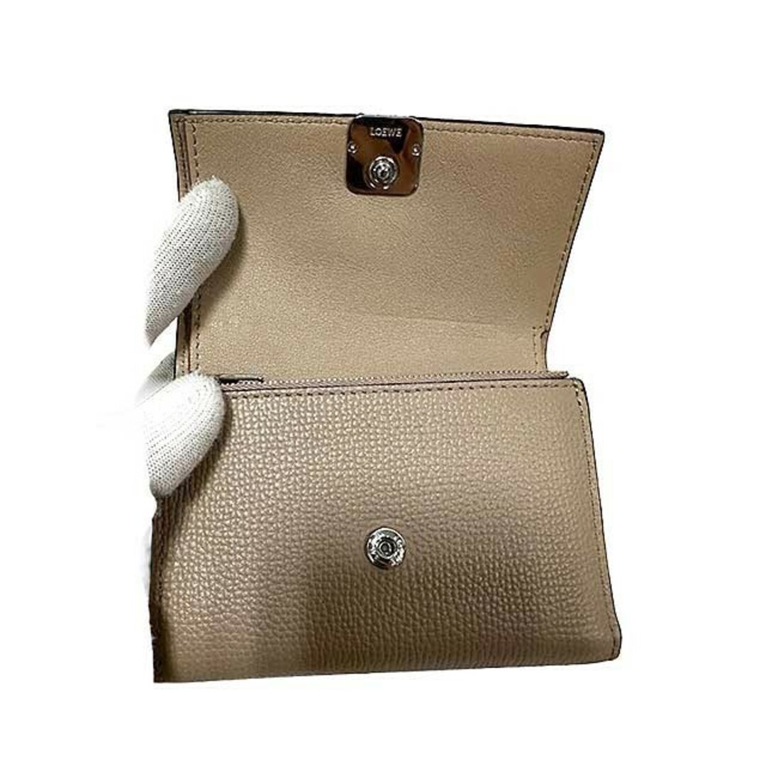 LOEWE - 【中古】LOEWE ロエベ 三つ折り財布 C821S33X01 LOEWE - 【中古】LOEWE ロエベ 三つ折り財布 C821S33X01