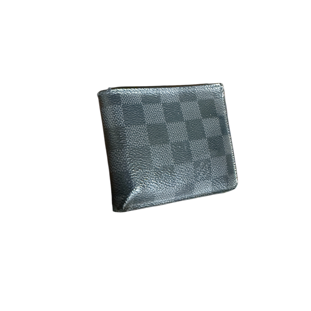 LOUIS VUITTON - ダミエグラフィット 2つ折り財布 小銭入れ有り LOUIS VUITTON - ダミエグラフィット 2つ折り財布 小銭入れ有り