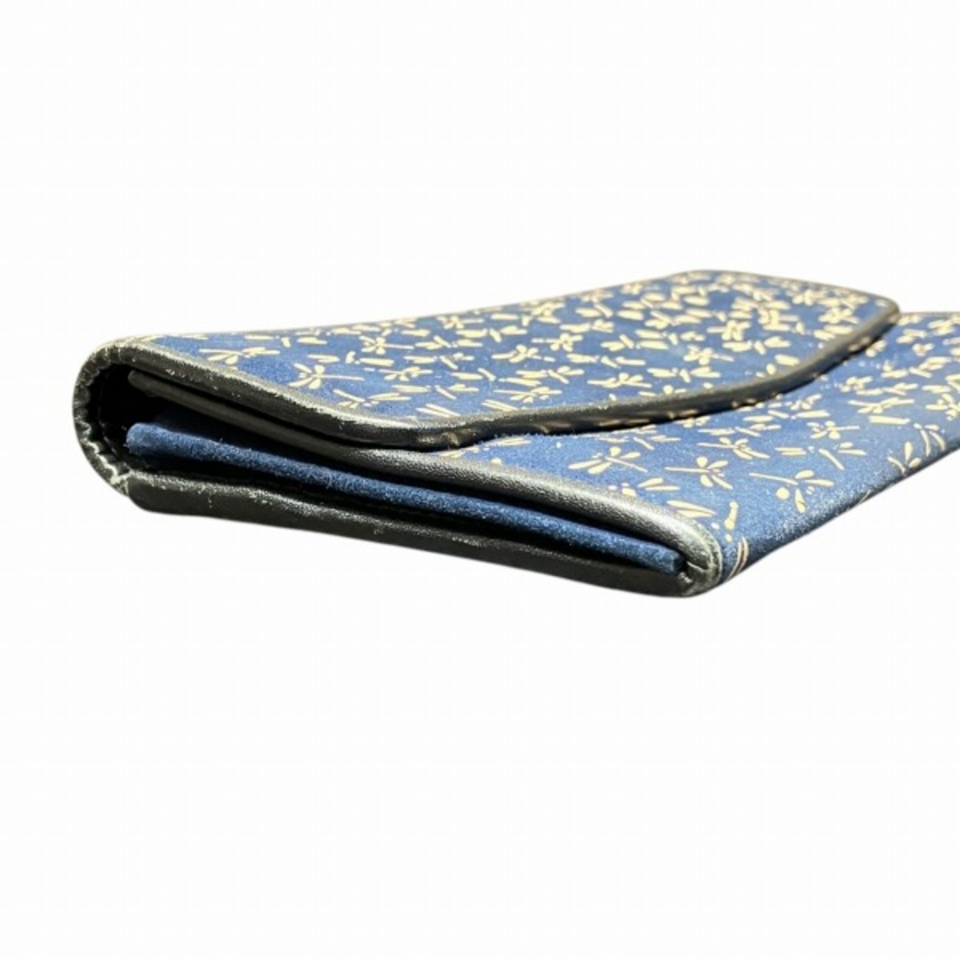 印傳屋 - 印傳屋 トンボ 長財布 レディース 送料無料 【中古 印傳屋 - 印傳屋 トンボ 長財布 レディース 送料無料 【中古