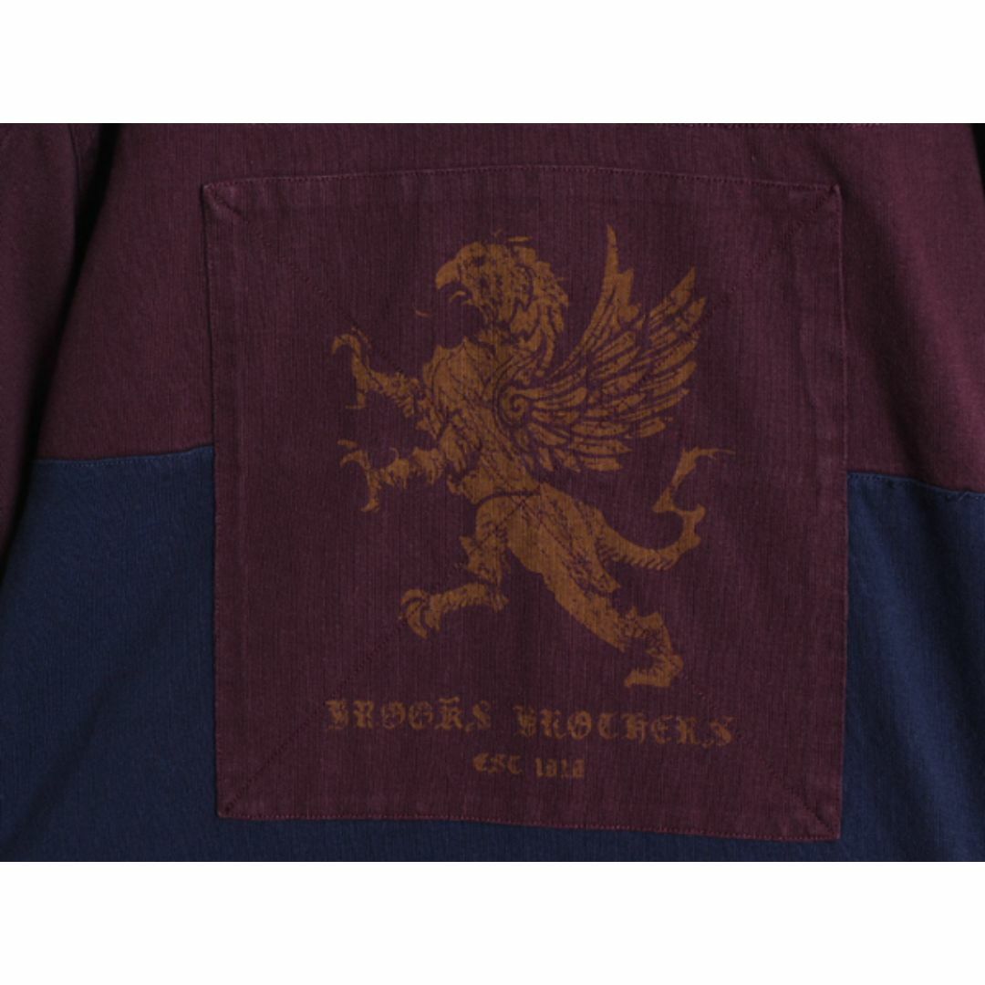Brooks Brothers - ブルックスブラザーズ ボーダー ラガーシャツ Brooks Brothers - ブルックスブラザーズ ボーダー ラガーシャツ