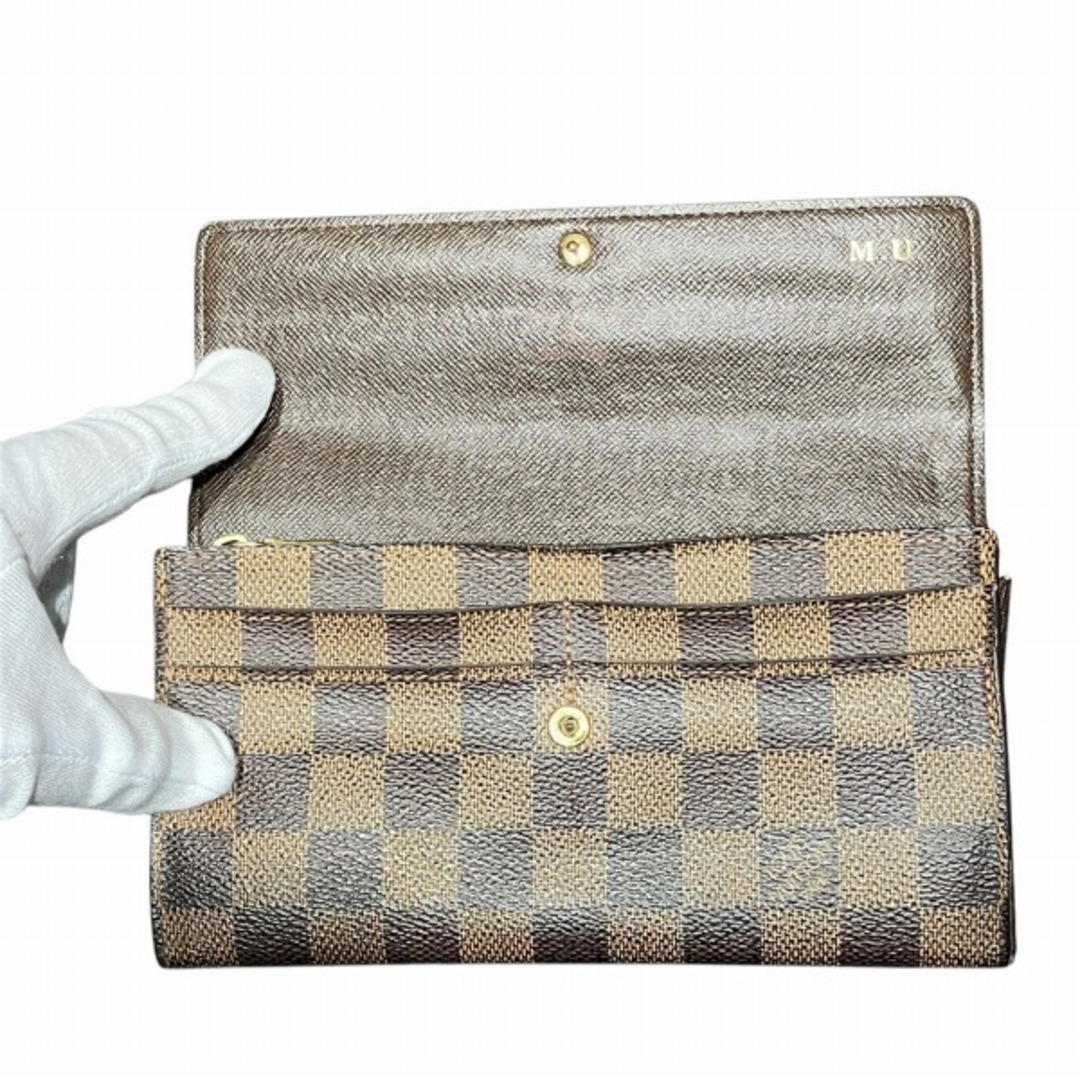 ルイヴィトン Louis Vuitton ダミエ ポルトフォイユ サラ N61734 ルイヴィトン Louis Vuitton ダミエ ポルトフォイユ サラ N61734