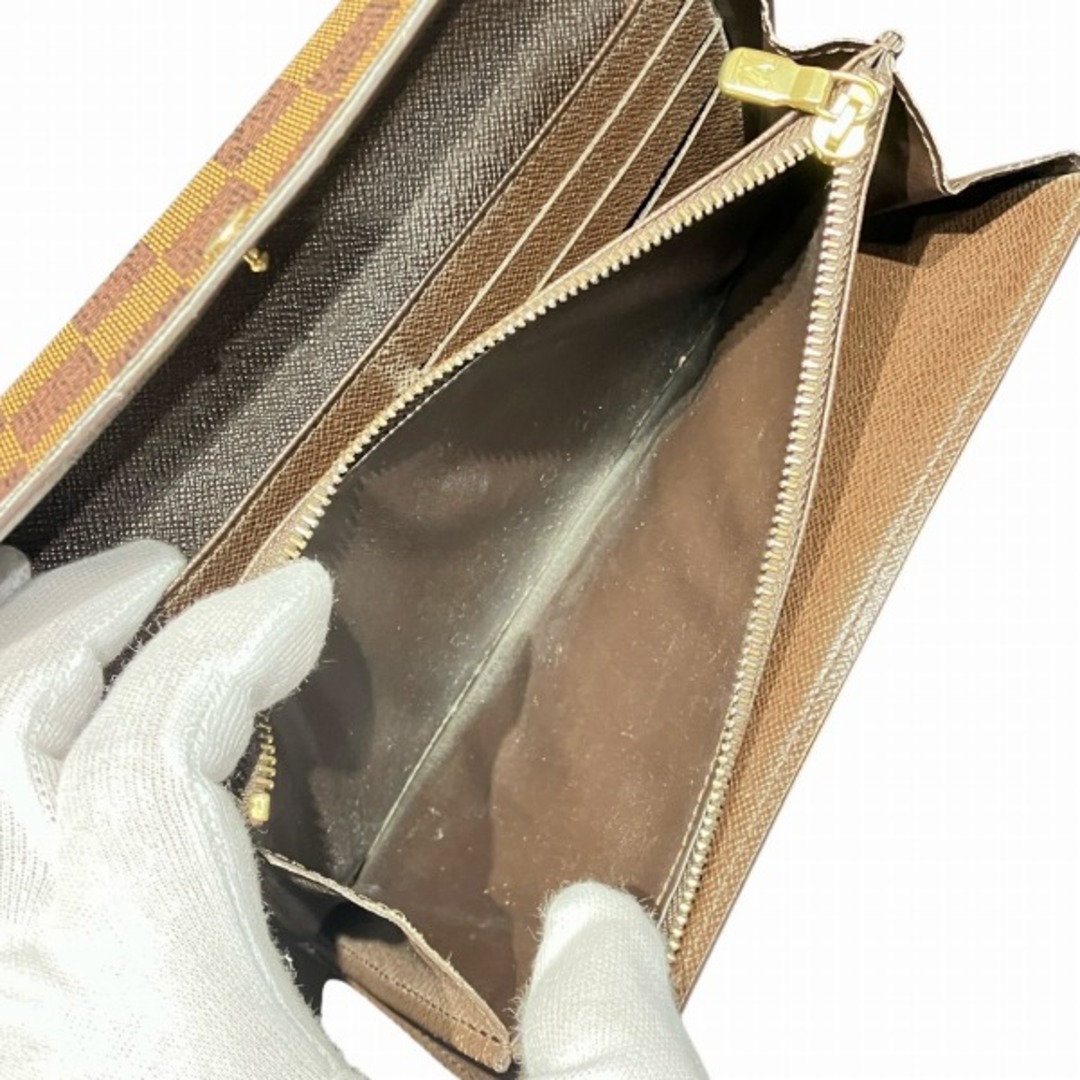 ルイヴィトン Louis Vuitton ダミエ ポルトフォイユ サラ N61734 ルイヴィトン Louis Vuitton ダミエ ポルトフォイユ サラ N61734