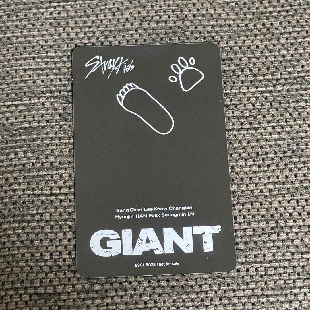 Stray Kids - StrayKids GIANT 通常盤 ヒョンジントレカの通販 Stray Kids - StrayKids GIANT 通常盤 ヒョンジントレカの通販