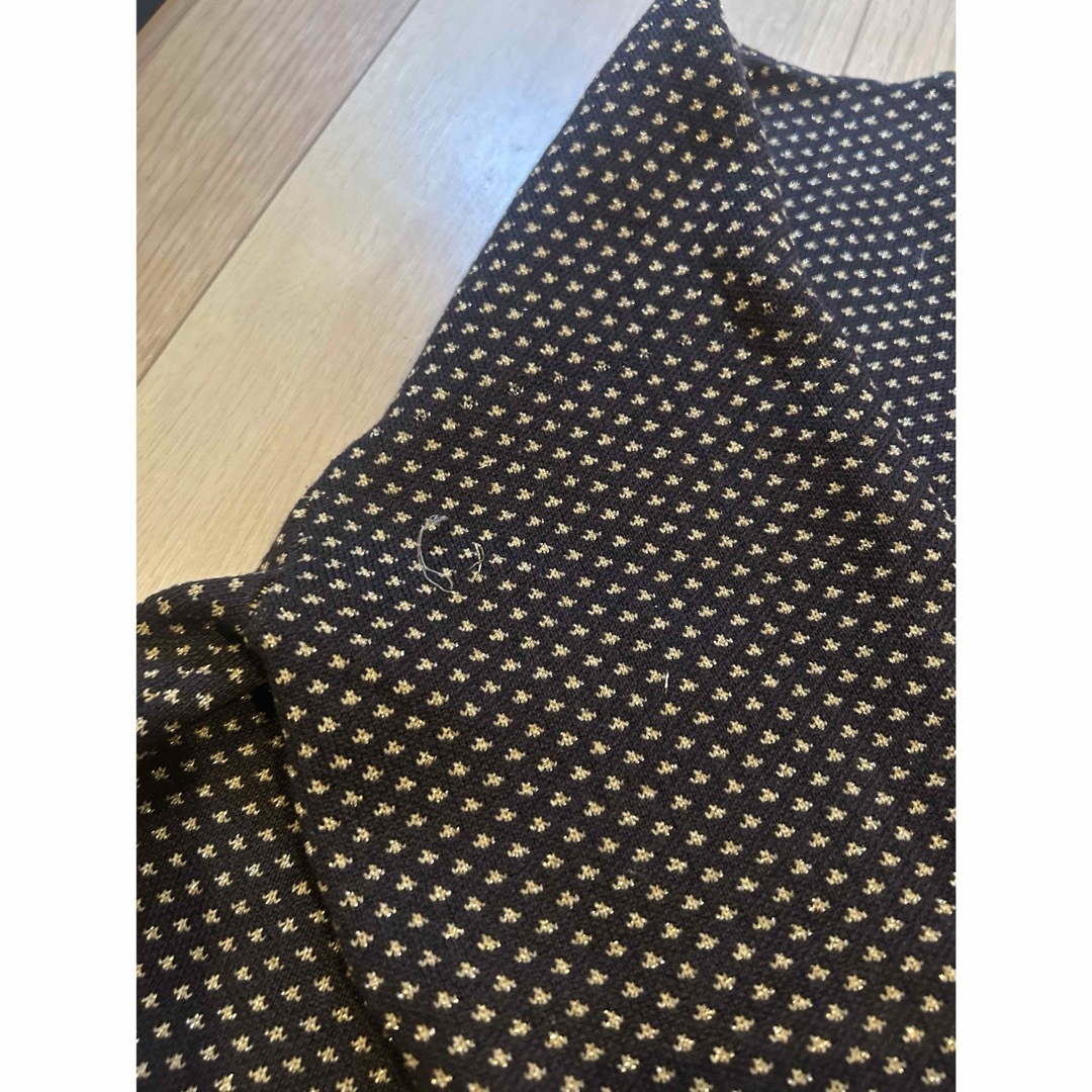 GUCCI - GUCCI GUCCYロゴ ニットセーター ブラウン/ゴールドの GUCCI - GUCCI GUCCYロゴ ニットセーター ブラウン/ゴールドの