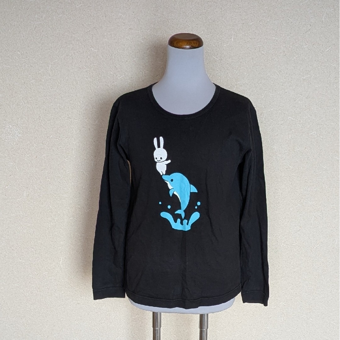 CUNE - CUNE ロングTシャツ ロンt ウサギ イルカ サイズSの通販 CUNE - CUNE ロングTシャツ ロンt ウサギ イルカ サイズSの通販