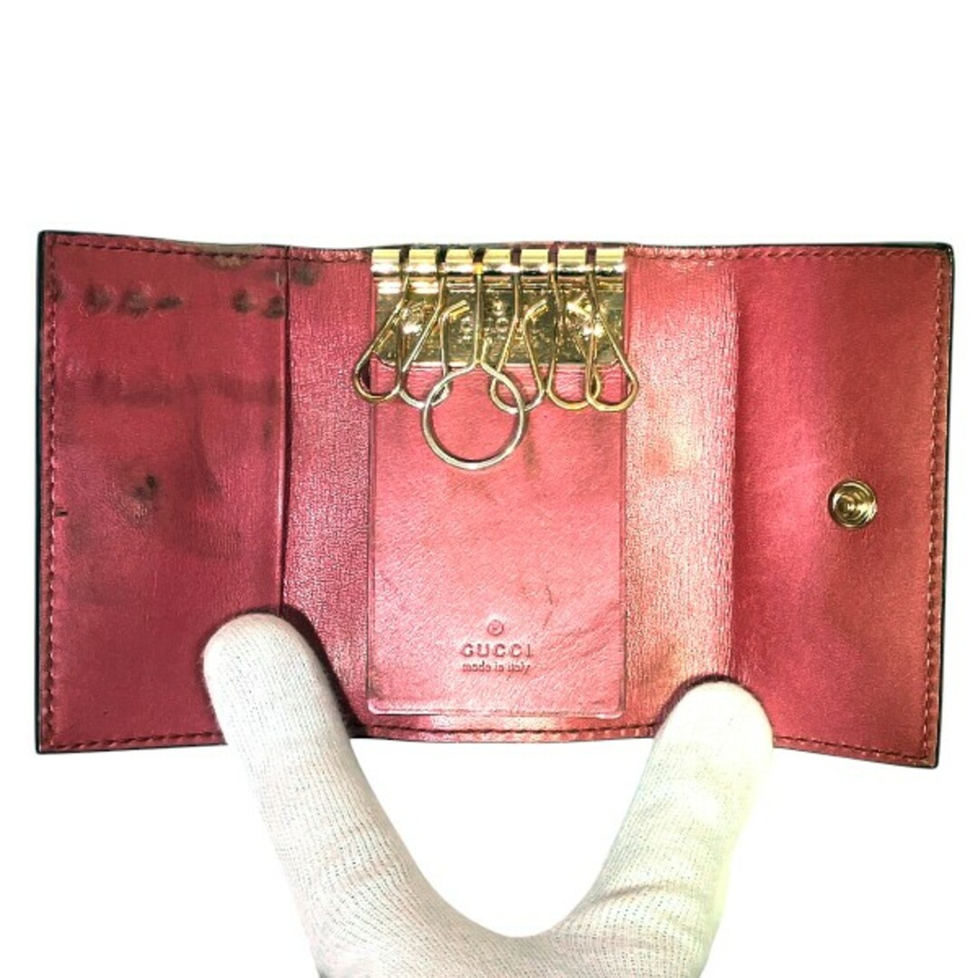 GUCCI - グッチ GUCCI グッチシマ 257217 6連フック ブランド GUCCI - グッチ GUCCI グッチシマ 257217 6連フック ブランド