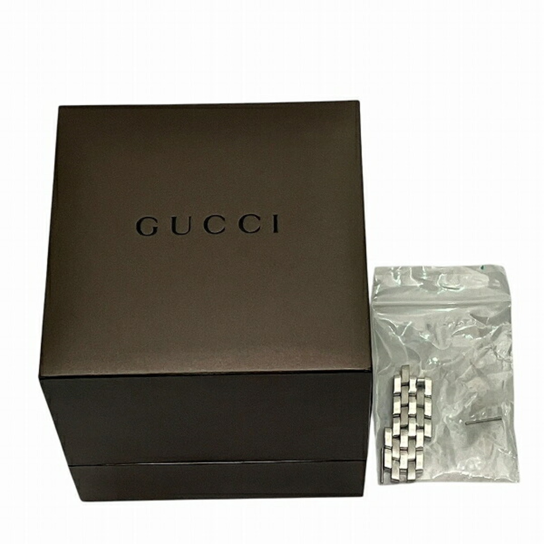 GUCCI - グッチ GUCCI 5500L クォーツ シルバー文字盤 デイト GUCCI - グッチ GUCCI 5500L クォーツ シルバー文字盤 デイト