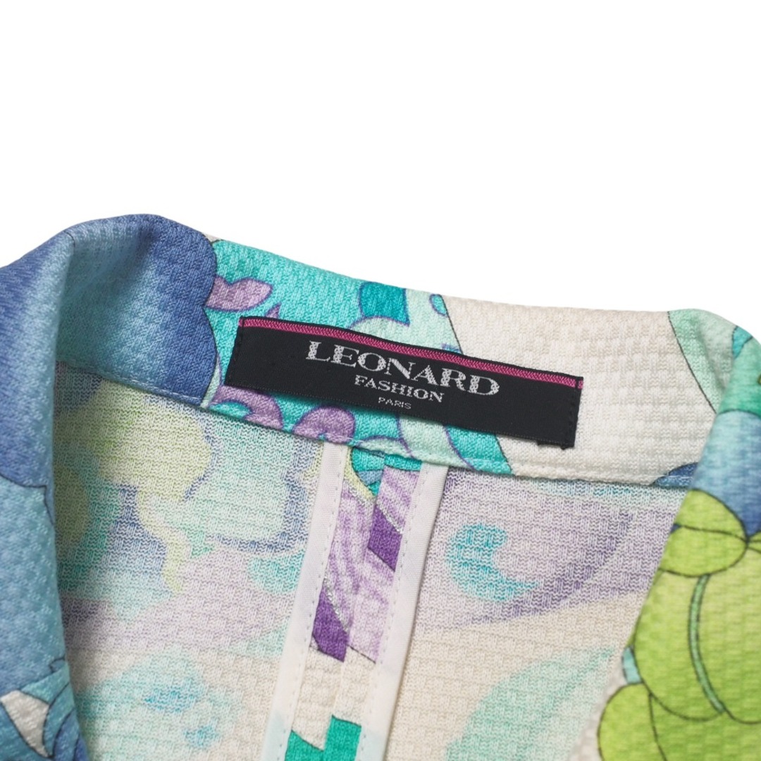 LEONARD - LEONARD レオナール テーラードジャケット サイズ13AR LEONARD - LEONARD レオナール テーラードジャケット サイズ13AR