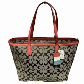 COACH - コーチ トートバッグ 肩掛け A4サイズ シグネチャー PVC COACH - コーチ トートバッグ 肩掛け A4サイズ シグネチャー PVC
