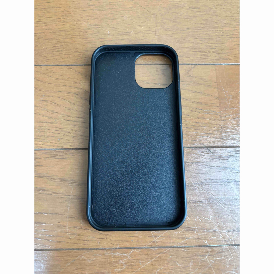 IL BISONTE - イルビゾンテ iPhone15 ケース ブラック レザーの IL BISONTE - イルビゾンテ iPhone15 ケース ブラック レザーの