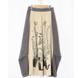 ScoLar - 【ScoLar】スカラー 犬とネコのヴィンテージ風 ツイル ScoLar - 【ScoLar】スカラー 犬とネコのヴィンテージ風 ツイル