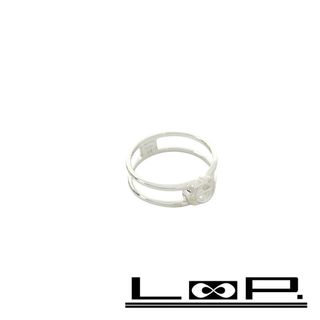GUCCI - □新同□磨き済□ グッチ インターロッキング リング GUCCI - □新同□磨き済□ グッチ インターロッキング リング