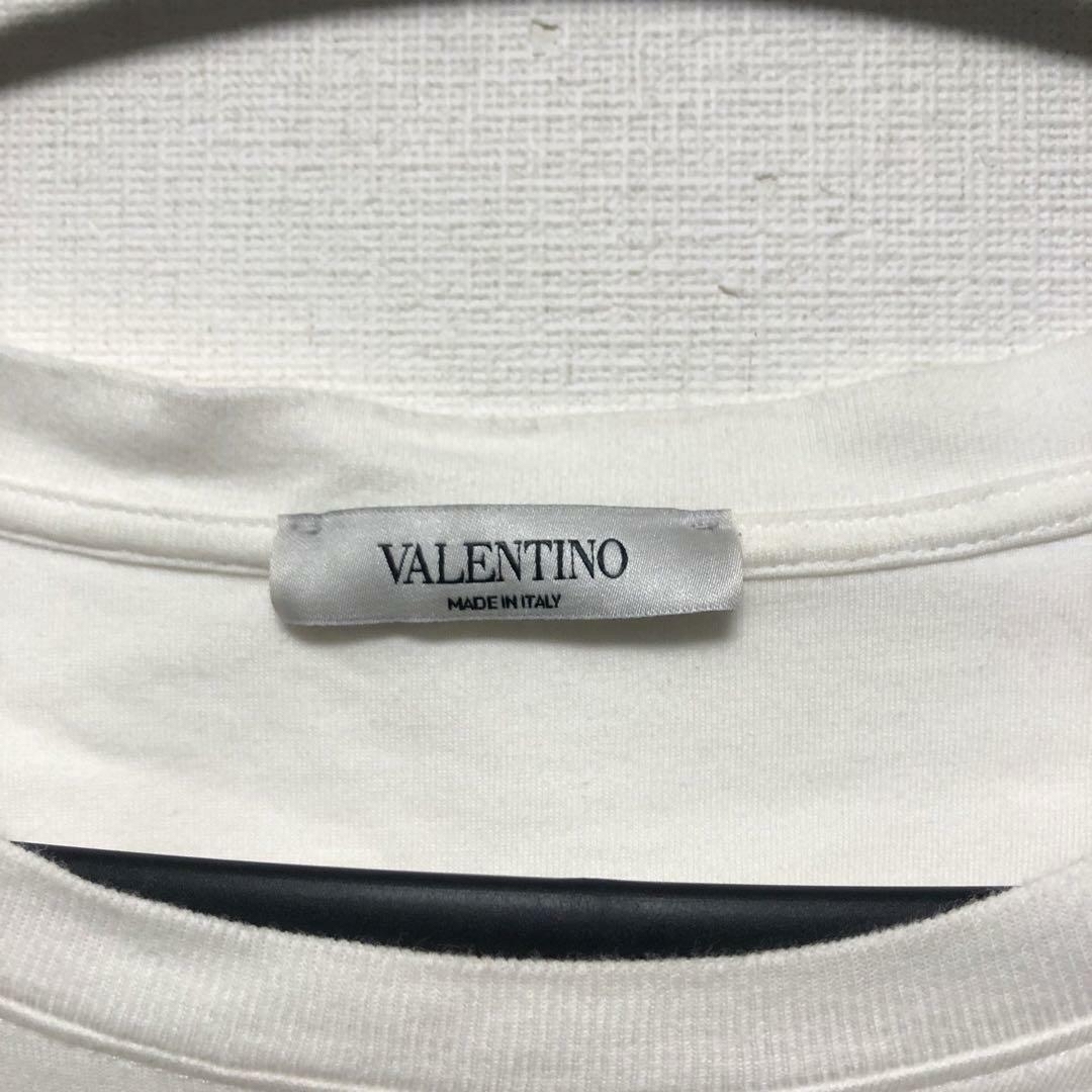 VALENTINO - VALENTINO ◇ バレンティの Tシャツ ロゴ 定番 VALENTINO - VALENTINO ◇ バレンティの Tシャツ ロゴ 定番
